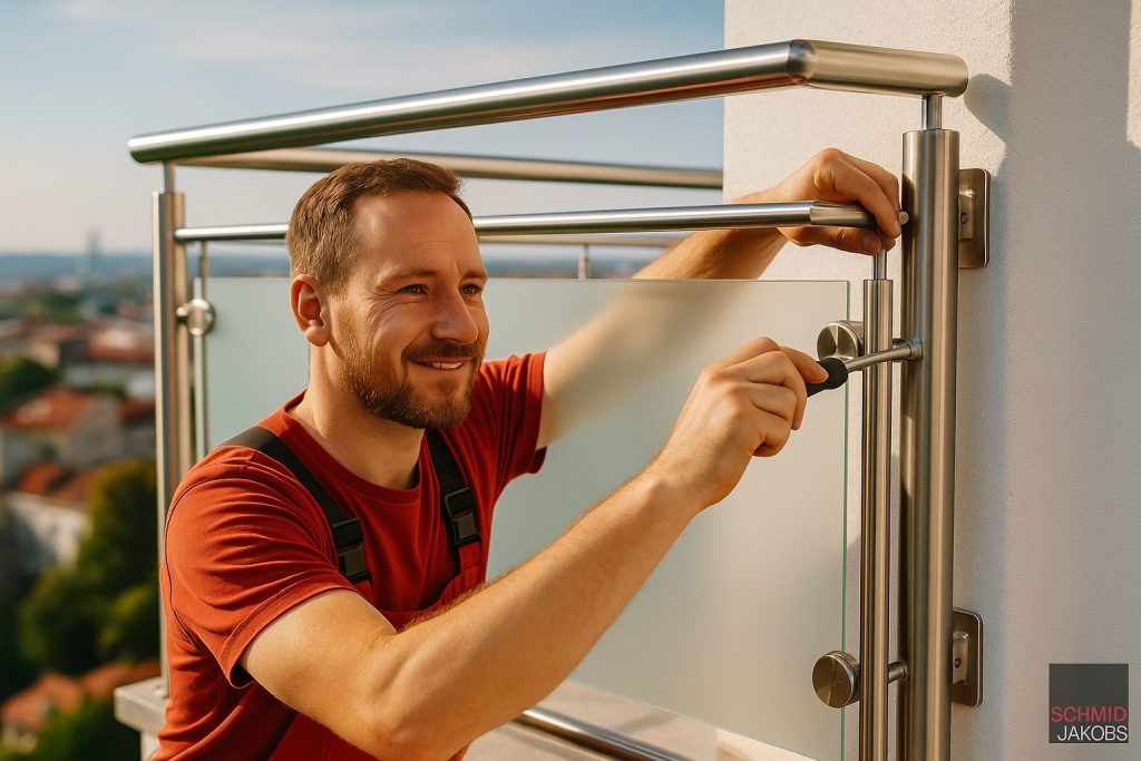 Edelstahl Balkongeländer rostfrei – Schmid & Jakobs