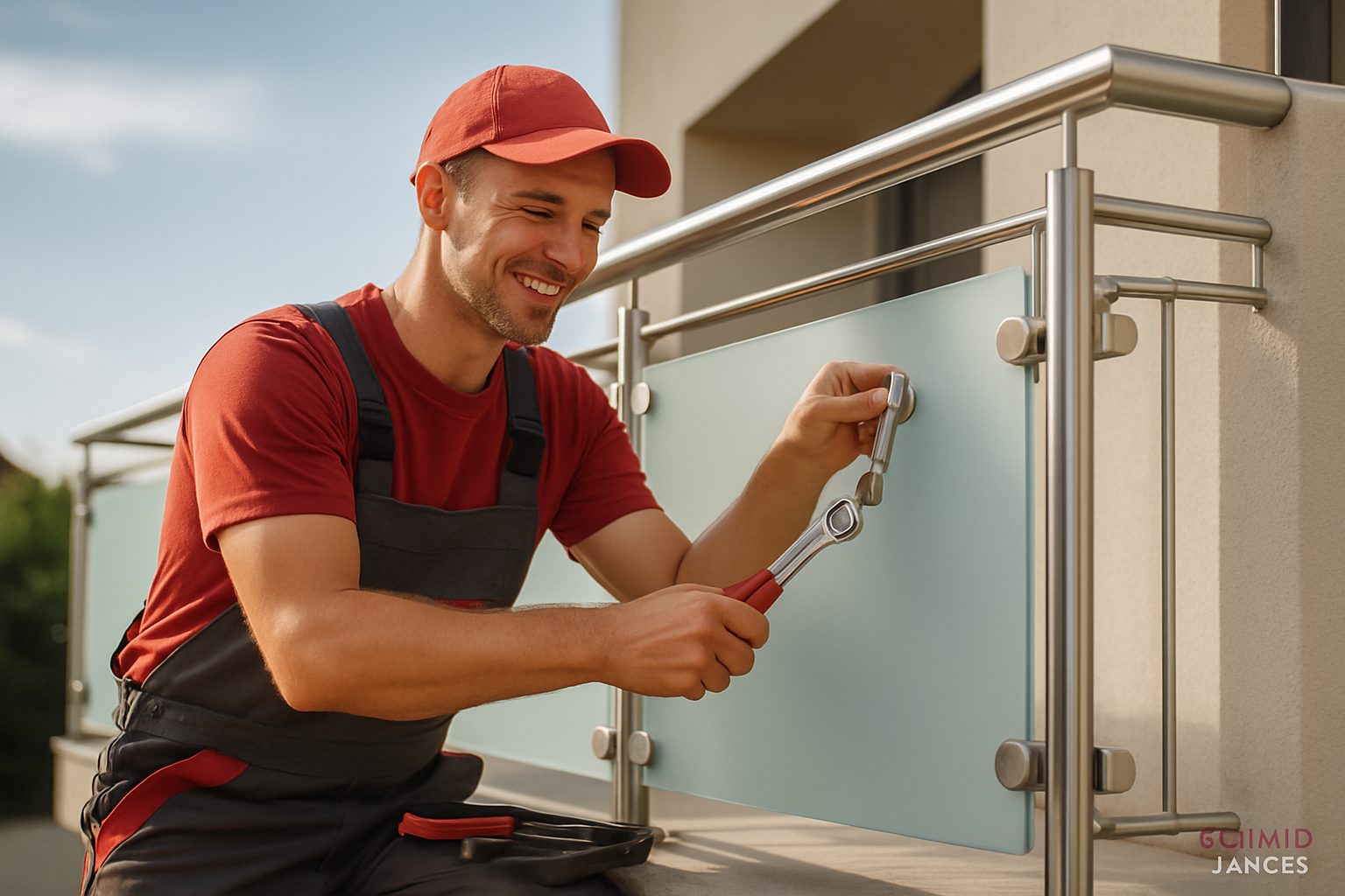 Montage – Edelstahlgeländer, Glasgeländer, Balkongeländer – Schmid & Jakobs