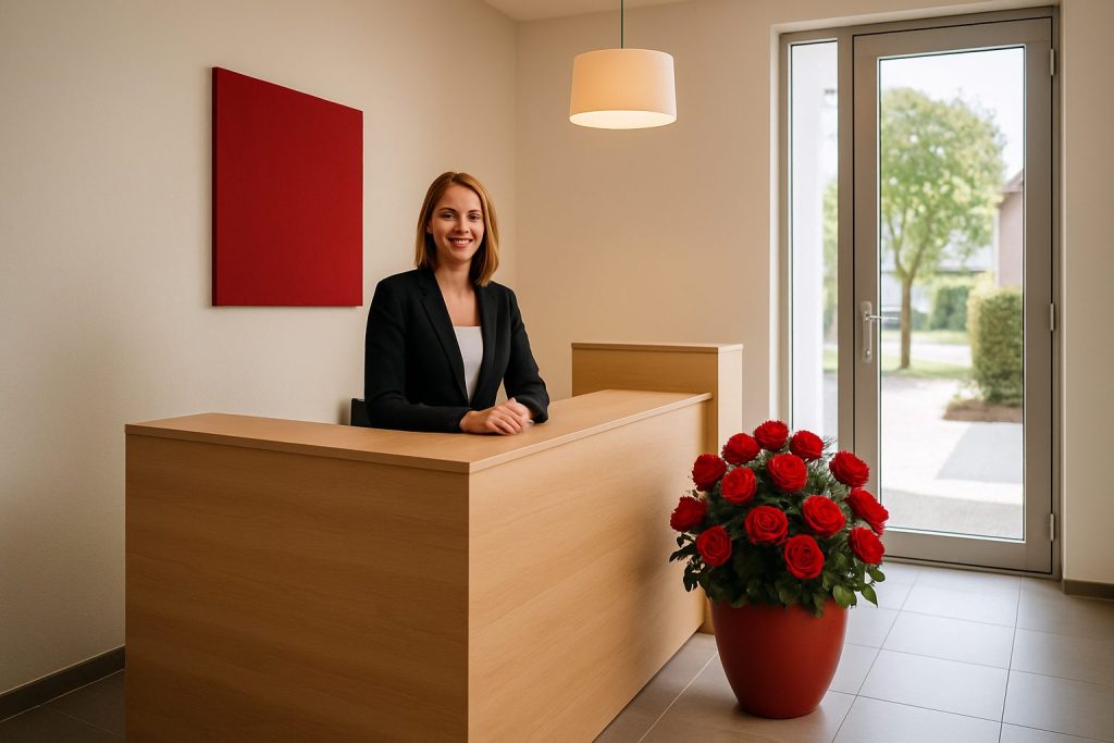 Professionelles foto repraesentativer in der Praxis bei Schmid & Jakobs